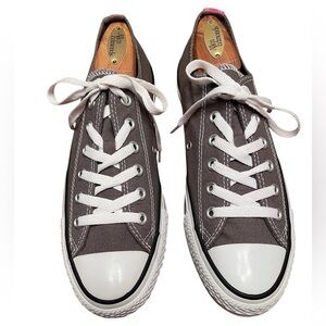 Converse Chuck Taylor Gray/Pink All Star Double Tongue Size 9